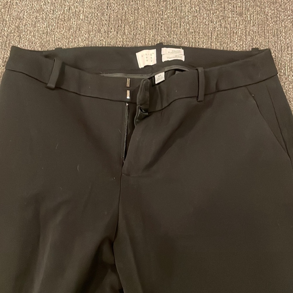 Stretch curvy dress pants